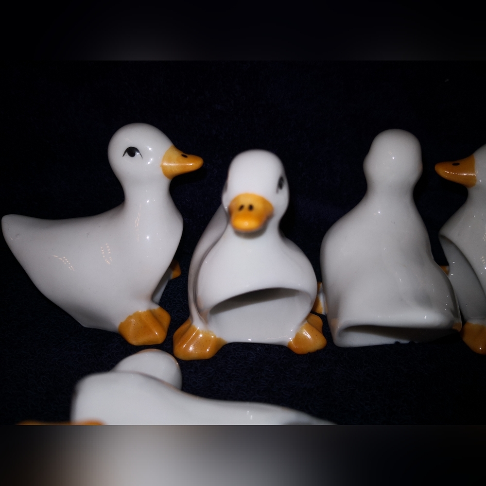 SALE Duck Napkin Rings - Picture 9 of 16